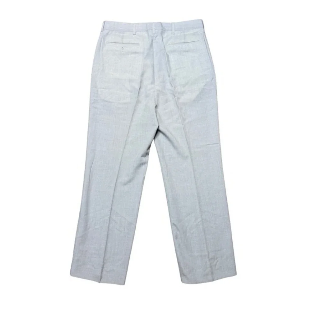 Haggar vintage men's gray slacks pants 32x28‎